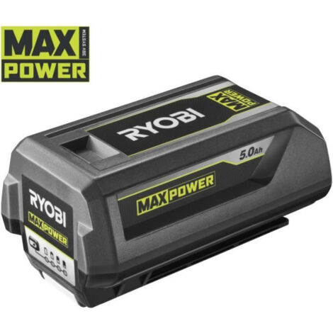 Batterie lithium+ 36V 5,0 Ah – Gestion individuelle de charge – Compatible outils jardinage RYOBI 36V Max Power