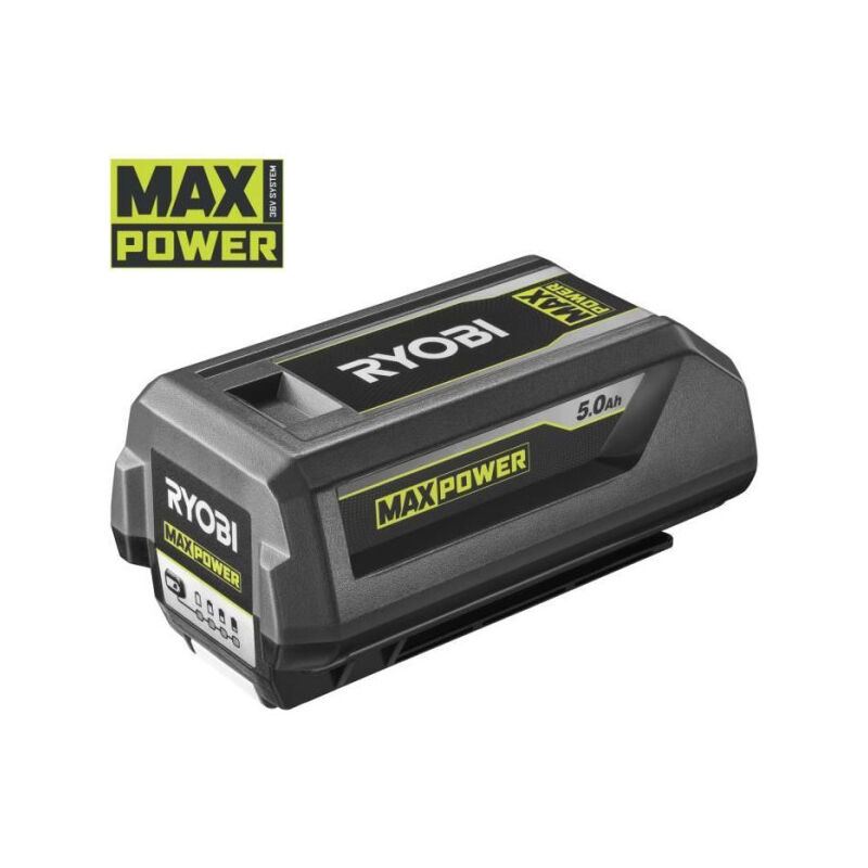 Ryobi 1 batterie lithium+ 36V maxpower 5 0 Ah gestion individuelle de chargedécharge des cellules et énergie régulée