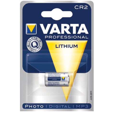 BATTERIE LITHIUM 920 MAH 3.0 V CR2 POUR TV AUDIO TELEPHONIE - 8916587