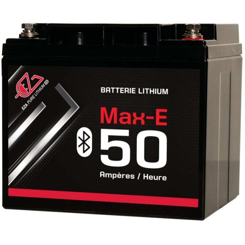 EZA - Batterie Lithium Max-E spécial camping-car Capacité (A·h) - 50