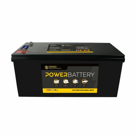 Batterie 200ah decharge lente