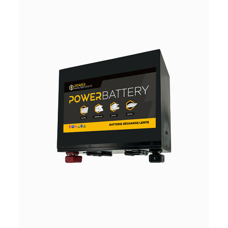 Batterie LITHIUM Fer Phosphate (LiFePO4) 12.8V 280ah Power Battery sous siège
