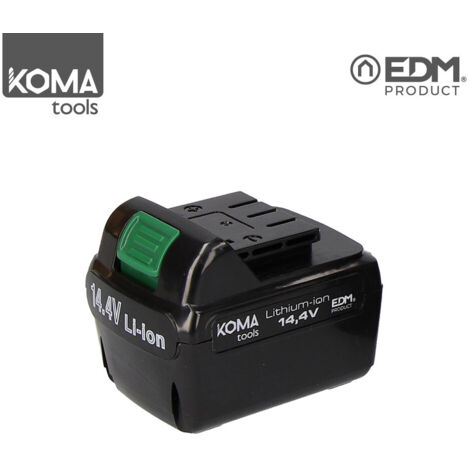 Batterie Lithium-Ion 14,4V pour perceuse – Haute capacité – Compatible Koma Tools – Installation facile et durable
