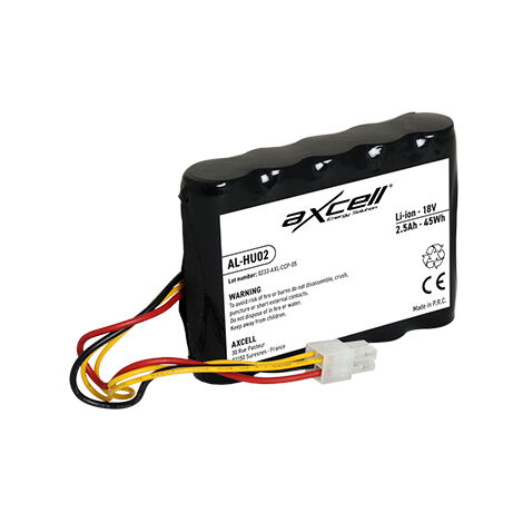 Batterie Lithium / Ion 18v - 2,5a - 45wh Adaptable Pour Robots Gardena Modèles Sileno City, Sileno R100li, Sileno R100lic, Silen