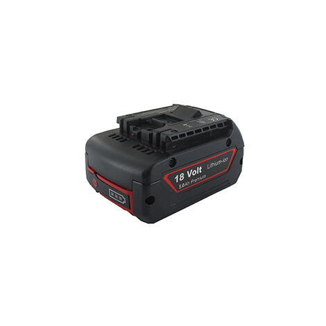 Batterie Lithium/ion 18v - 5,0a Adaptable Outillage électroportatif Bosch. Remplace Origine 2607336091, 2607336092, 2607336169,