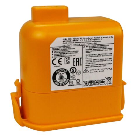 Batterie Lithium Ion (2 600 mAh, 25,2 V) pour aspirateur Cord Zero A9 LG -
            EAC63382208