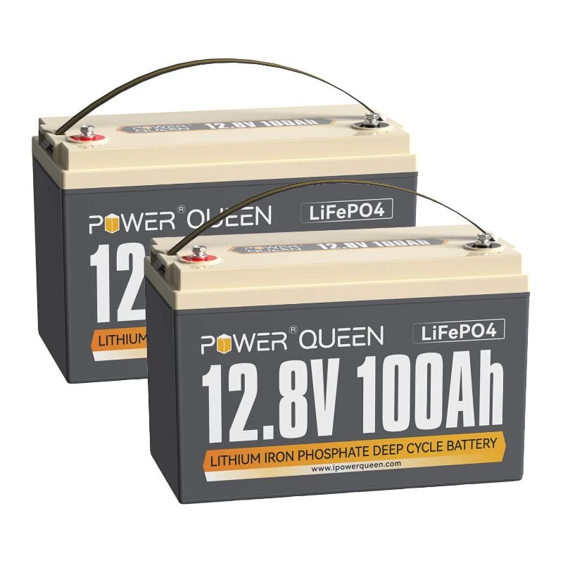 Batterie Lithium 48V 100Ah LiFePO4, Nouvelle Batterie 48 Volt 100Ah avec  Protection de Sécurité BMS, 10 Ans de Vie de Batterie pour Applications  Solaire Photovoltaïque, Camper, Bateau, etc.-4800Wh : : High-Tech