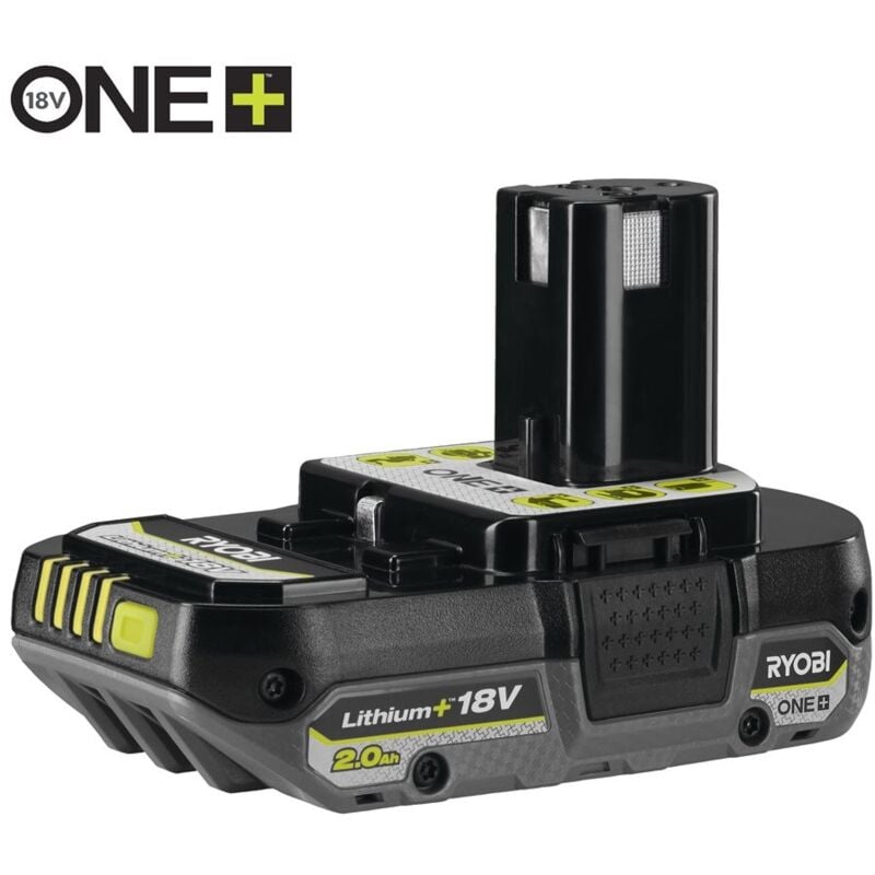 Ryobi - Batterie LithiumPlus 18V - 2.0Ah compacte - RB1820C