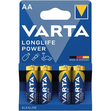 Batterie Longlife Power 1.5 V AA-AM3-Mignon 2950 mAh LR6 4906 4 St./Bl.