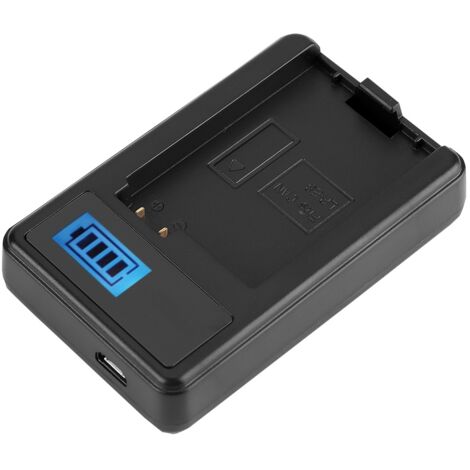 Batterie LP-E8 pour appareil photo Canon EOS 550D, 600D et 700D + chargeur LCD simple