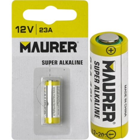 BATTERIE MAURER ALKALINE X TELECOMANDO 23A 12V BL.1PZ.