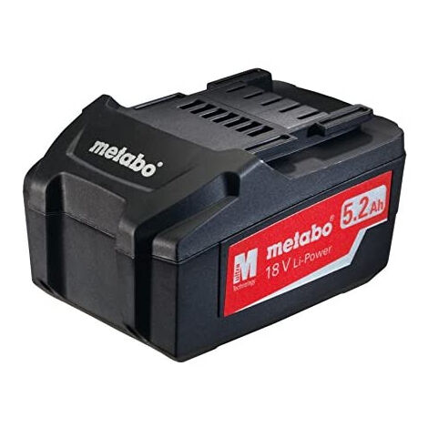 Batterie Metabo 18V 5.2Ah Li-power