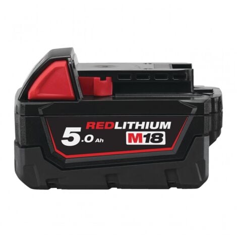 Batterie MILWAUKEE 18V Li-Ion 5,0 Ah M18 B5 - 4932430483
