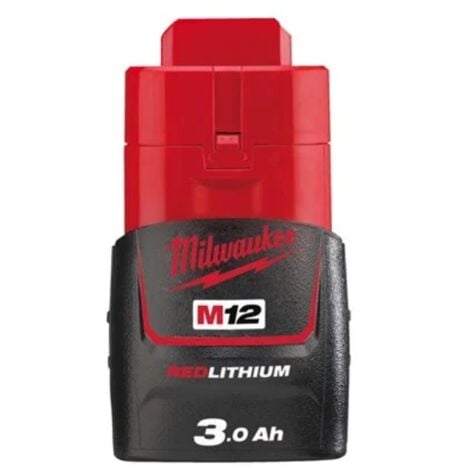 Batterie Milwaukee M12 B3 RedLithium Li-Ion 12V 3.0Ah 4932451388
