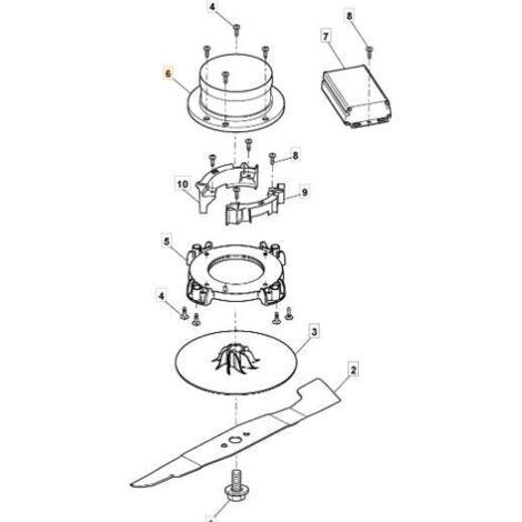BATTERIE MOTEUR ÉLECTRIQUE 36V DC x EL 380 Li ORIGINAL STIGA - 118563513/0