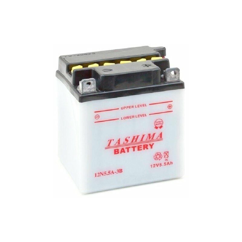 Tashima - Batterie 12N55A3B + à droite