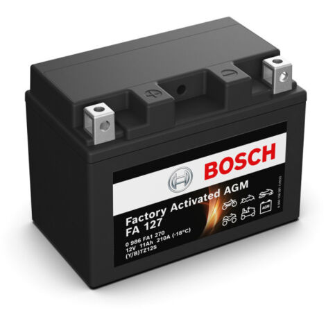 Batterie moto Bosch FA127 YTZ12S 12V 11AH 110A
