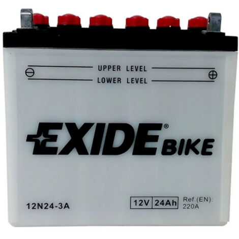 Batterie moto Exide 12N24-3A 12v 24ah 220A