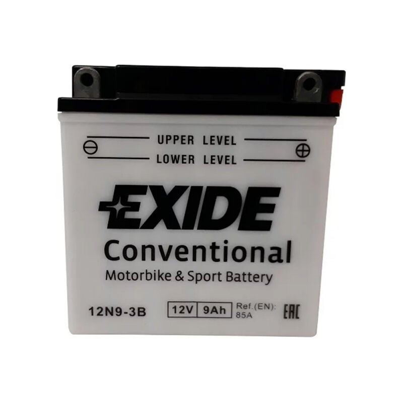 Batterie moto Exide 12N9-3B 12v 9ah 90A