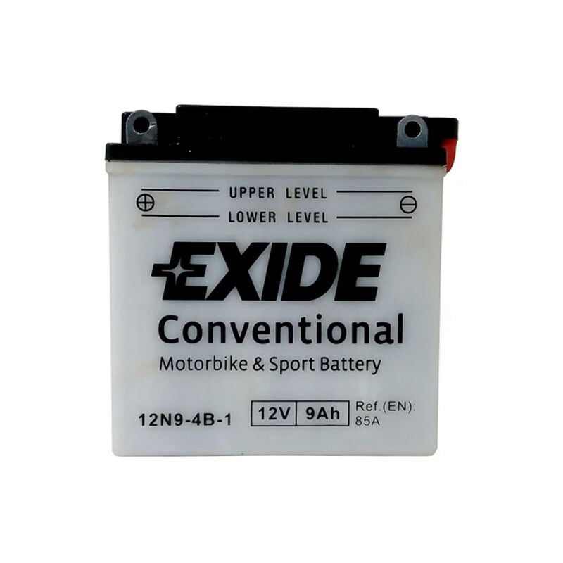 Batterie moto Exide 12N9-4B-1 12v 9ah 90A