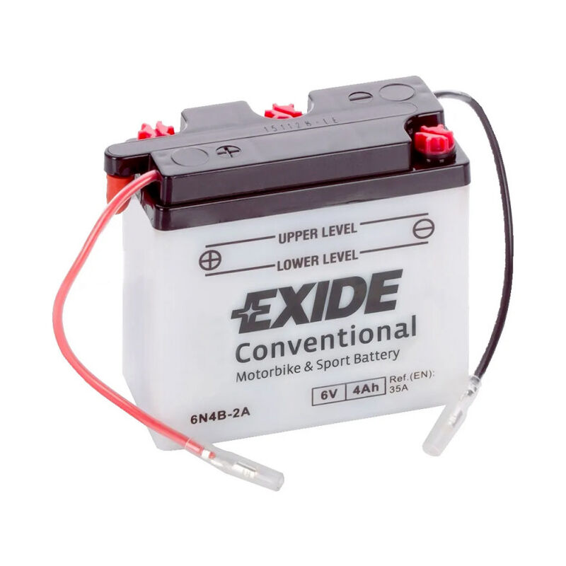 Batterie moto Exide 6N4B-2A 6V 4ah 10A