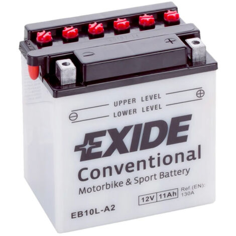 Batterie moto Exide EB10L-A2 YB10L-A2 12v 11ah 130A