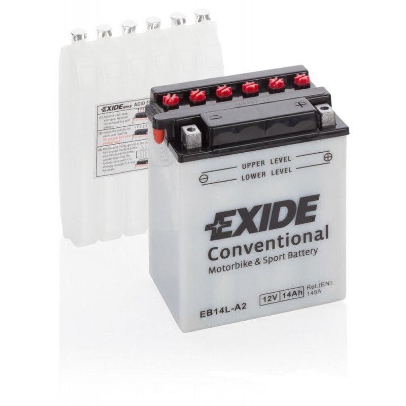 Exide - Batterie moto EB14L-A2 YB14L-A2 12v 14ah 180A