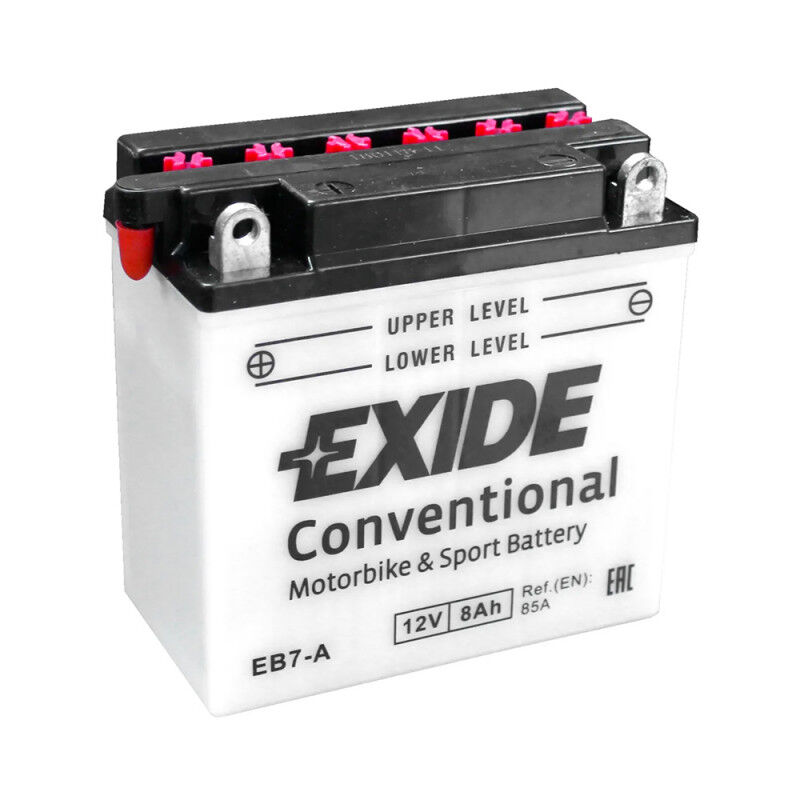 Batterie moto Exide EB7-A YB7-A 12v 8ah 80A