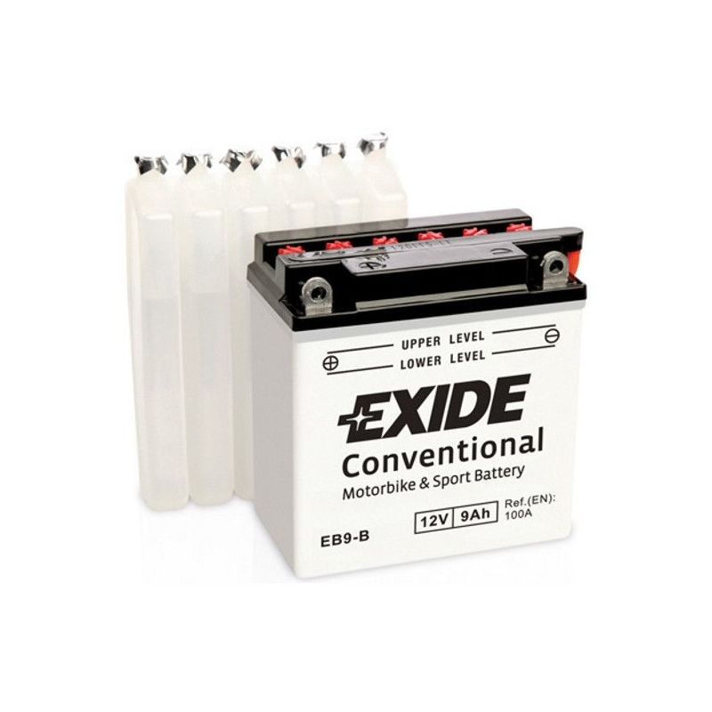 Exide - Batterie moto EB9-B YB9-B 12v 9ah 100A