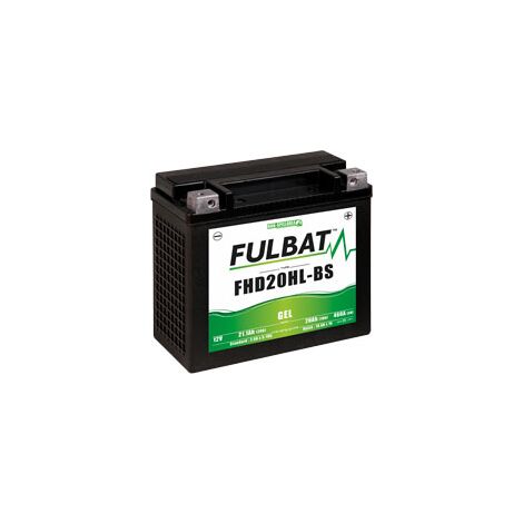 Fulbat - Batterie moto Gel FHD20HL-BS / ETX20L 12V 20Ah