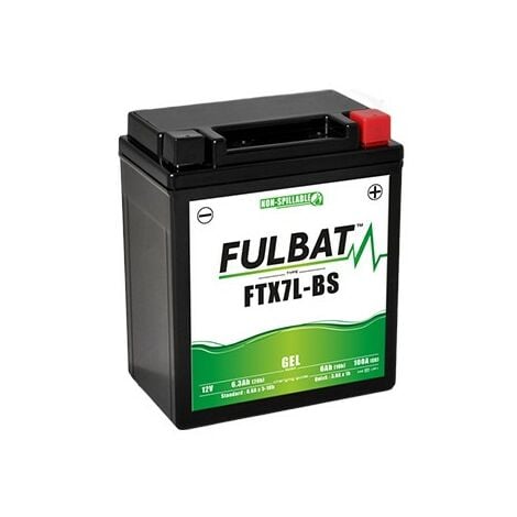 Batterie moto FULBAT FTX7L-BS - GEL - 12V - 6.3Ah