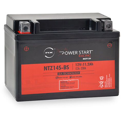 Batterie moto FULBAT - FTZ14S GEL - 12V 11.2Ah 230A(EN)