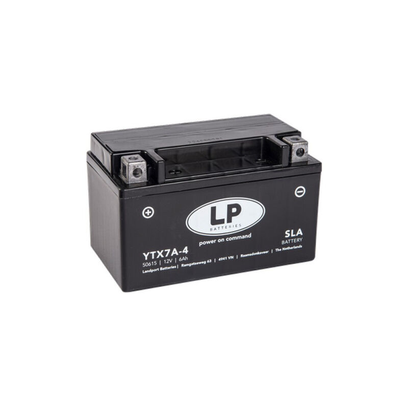 Landport - Batterie moto agm YTX7A-4 YTX7A-BS sla 12v 6ah 90A