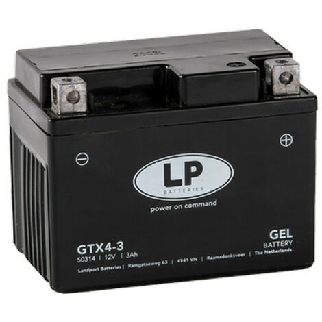 Batterie moto Landport LP GEL G12-4 12v 4ah 40A