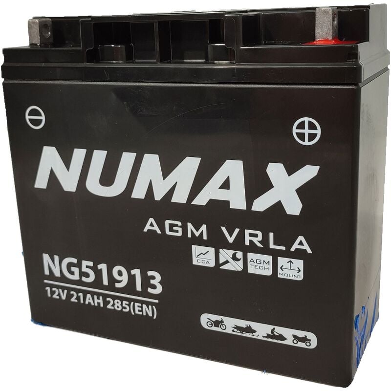 Numax - Batterie moto Supreme gel Harley YG51913 12V 21Ah