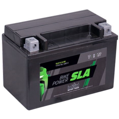 Batterie moto POWER Bike AGM YTX9-BS 12v 8ah 120A SLA