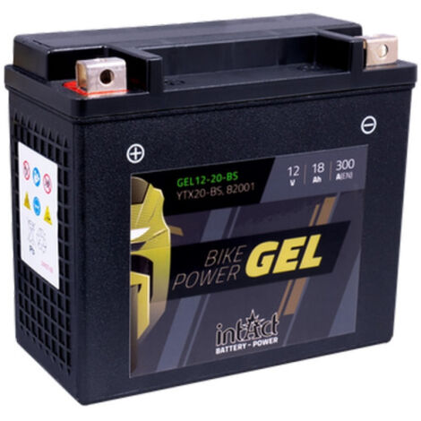 Batterie moto POWER Bike GEL YTX20-BS 12v 18ah 300A