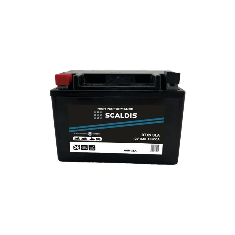 Batterie moto SCALDIS HP YTX9-BS SLA 12V 8AH 135A