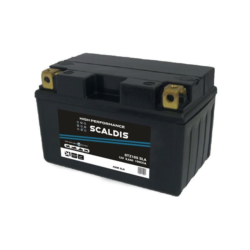 Scaldis - Batterie moto hp YTZ10S sla 12V 8,6AH 190A