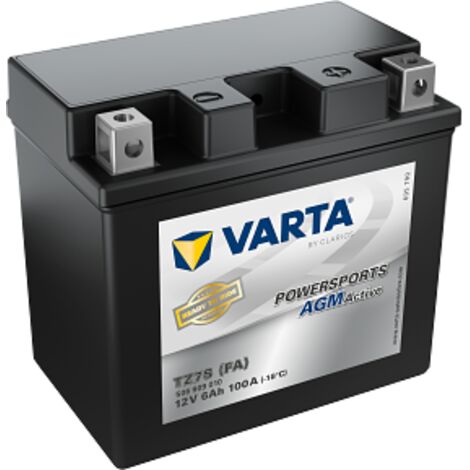 Batterie Moto VARTA Powersports AGM Active TZ7S (FA) - 12V 6Ah 100A