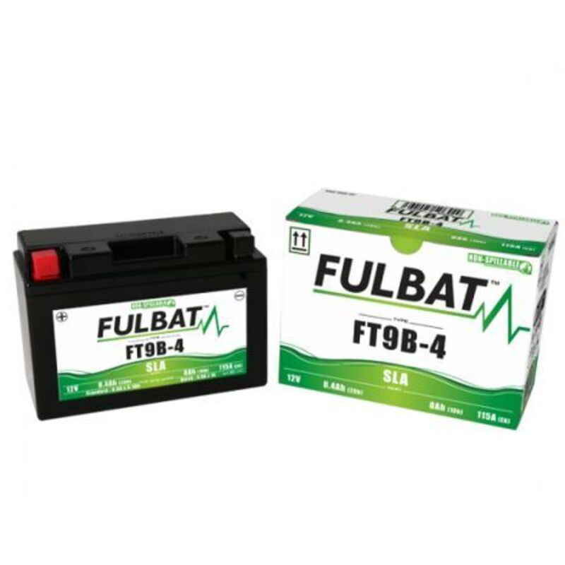 Fulbat - Batterie YT9B4 + à gauche