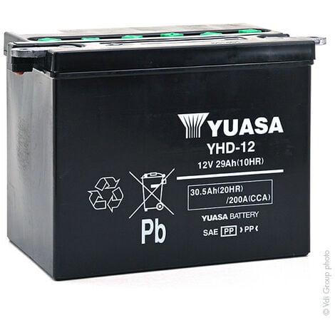 YUASA YHD-12 Batterie de Moto