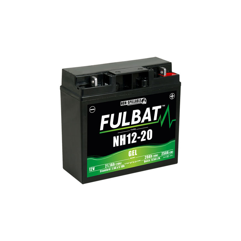 Fulbat - Batterie moto NH12-20 - gel - 12V - 21.1Ah