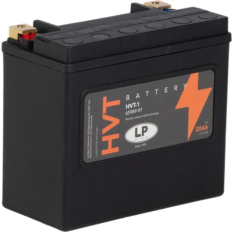 Batterie Nano-Gel 12V 20Ah für Motorrad Startbatterie MH HVT-1