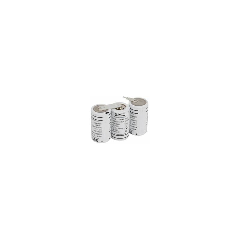 Batterie nickel cadmium (ni-cd) - 3 éléments de type vtd - 3.7ah URA 957893