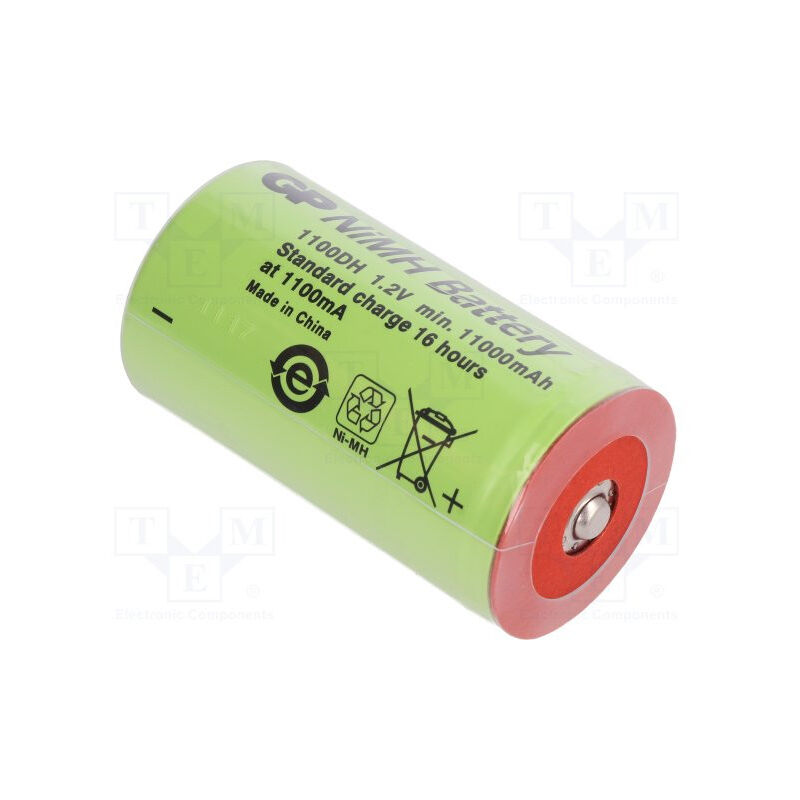GP - Batterie Ni-mh D/r20 1,2v 11000mah Avec Teton D/1100dh
