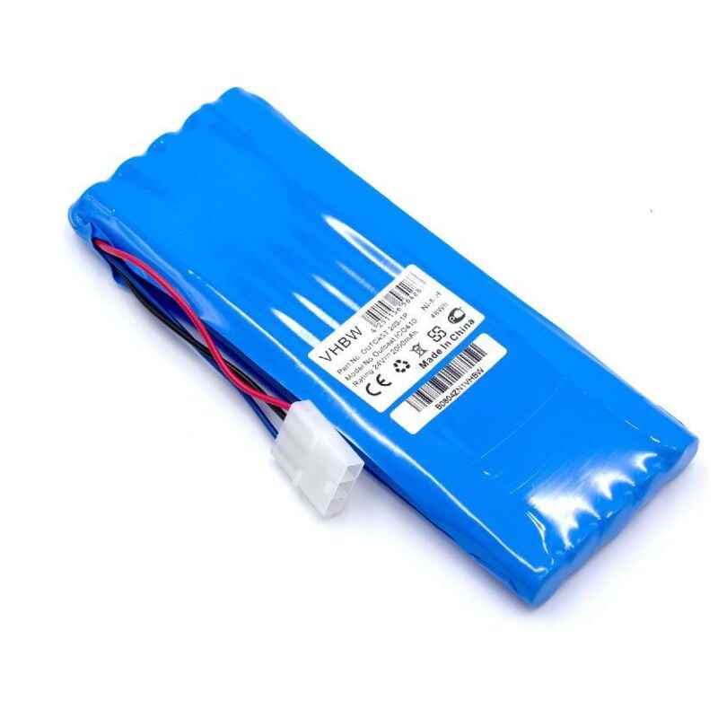 Vhbw - 1x Batterie compatible avec Soundcast Outcast ICO410, ICO411a, ICO411, ICO410-4n, ICO411a-4N haut-parleurs, enceintes portatives (2000mAh,