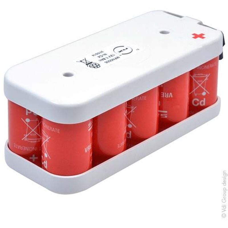 NX - Batterie NiCd 10x sc vre 10S1P ST2 12V 1.8Ah Cosse