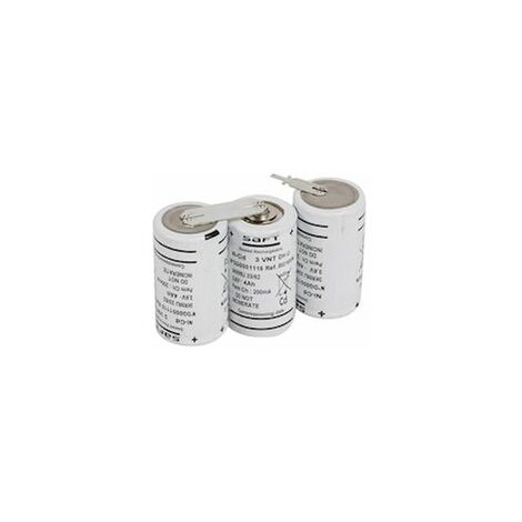 batterie nickel cadmium (ni-cd) - 3 éléments de type vtd - 3.7ah - ura 957893