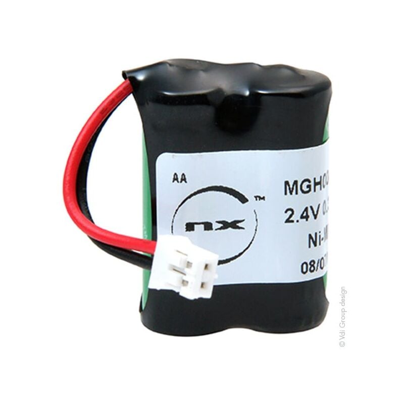 NX - Batterie NiMH 2x 2/3AAA 2S1P ST1 2.4V 300mAh JST